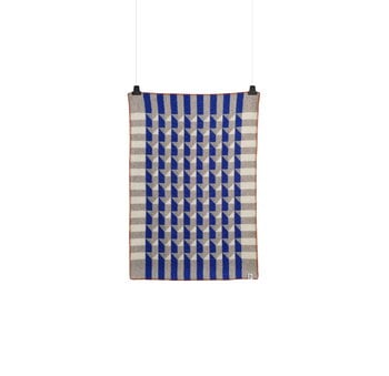 Røros Tweed Kvam throw, 100 x 135 cm, blue, extra image