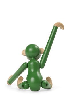 Kay Bojesen Singe en bois Wooden Monkey, modèle mini, vert vintage
