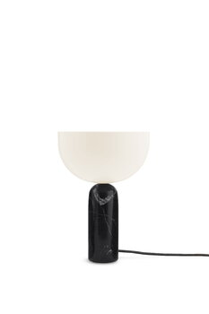 New Works Kizu table lamp, small, black marble