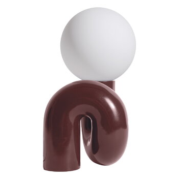 Petite Friture Neotenic table lamp, 2700K, 51 cm, cherry