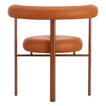 Lepo Product Polar L1001 chair, rust - brown leather Challenger 026