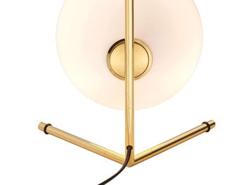 Flos IC T1 table lamp, low, 24K gold