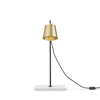 Karakter Lab Light table lamp, black - brass