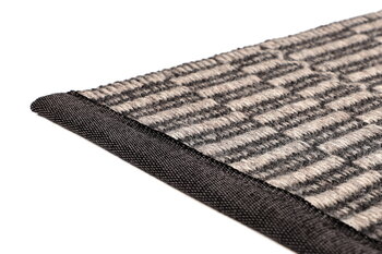 VM Carpet Duo Latua matto, harmaa - musta