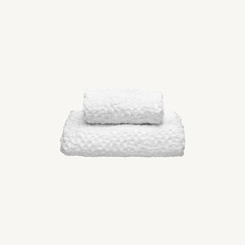 Anno Li linen waffle towel, 50 x 70 cm, white