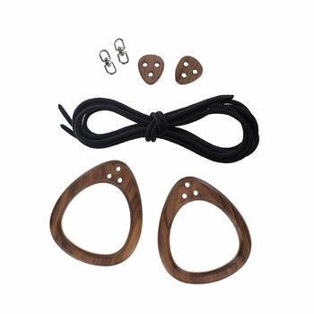 Lillagunga Lillagunga Rings, walnut - black, extra image