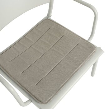 Muuto Linear Steel chair seat pad, light grey