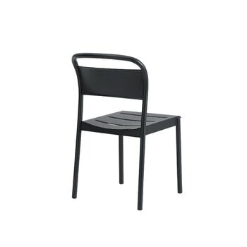 Muuto Linear Steel side chair, black