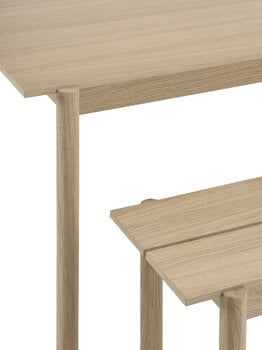 Muuto Linear Wood table 140 x 85 cm, oak