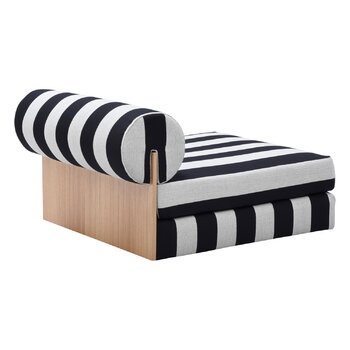 Interface Lollipop bed chair, black - white Reflex 0159