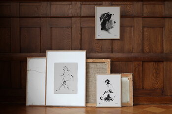 Teemu Järvi Illustrations Niityllä juliste, 30 x 40 cm