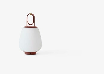 &Tradition Lucca SC51 bordslampa, opal - maroon