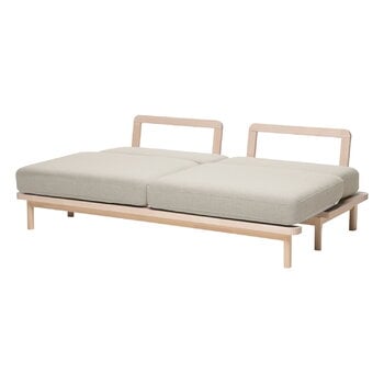 Lundia Hetki sofa bed, birch frame - beige Story 102