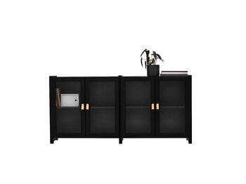 Lundia Moments cabinet, low, black