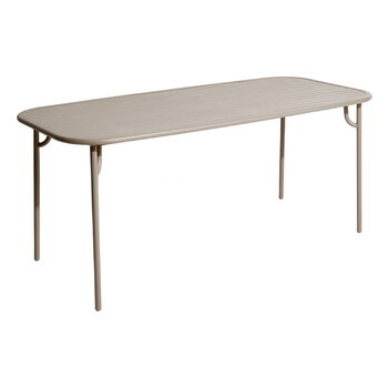 Petite Friture Week-end table, 85 x 180 cm, dune