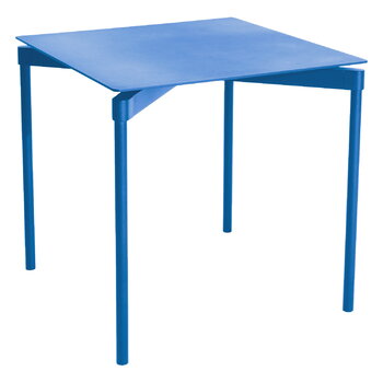 Petite Friture Fromme dining table, 70 x 70 cm, blue