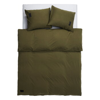 Magniberg Nude Jersey duvet cover, washed army green