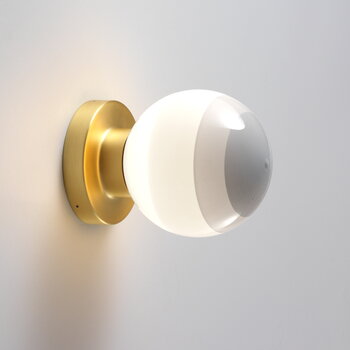 Marset Dipping Light A2-13 wall lamp, white - brass, extra image