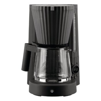 Alessi Plissé filter coffee machine, black
