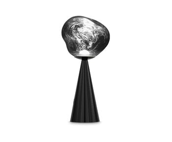 Tom Dixon Lampada da tavolo LED portatile Melt, nera