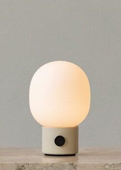 Audo Copenhagen JWDA Portable table lamp, alabaster white