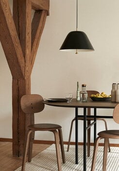 Audo Copenhagen Snaregade table, oval, 210 x 95 cm, dark stained oak, extra image