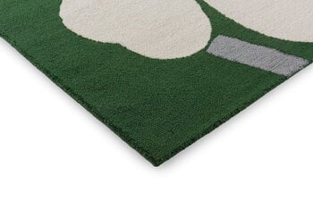 Marimekko Unikko 60th Anniversary matta, grön