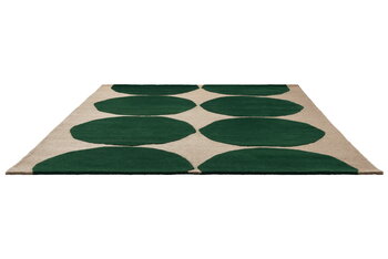 Isot Kivet rug, green