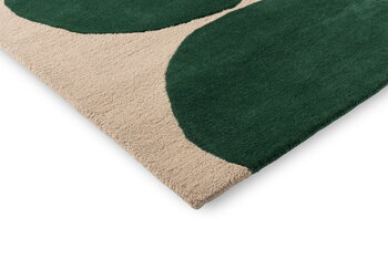 Isot Kivet rug, green