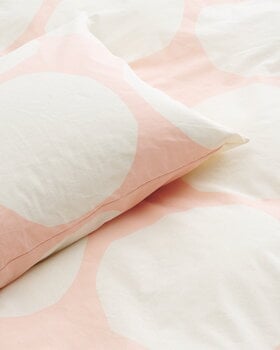 Marimekko Kivet duvet cover, 240 x 220 cm, pink - white