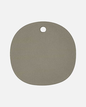 Marimekko Oiva - Siirtolapuutarha serving platter, 25 cm, terra - white