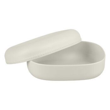 Marimekko Oiva - Siirtolapuutarha lunch box, natural white