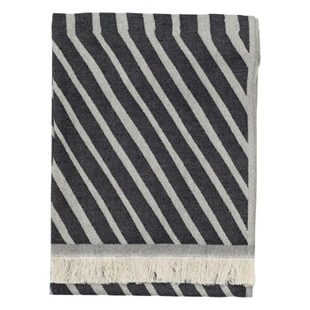 Marimekko Kalasääski hand towel, 50 x 100 cm, off white - charcoal, extra image