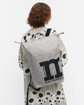 Marimekko Mono ryggsäck Unikko, grå