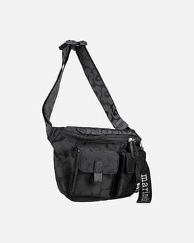 Marimekko Sling Bag Unikko olkalaukku, M, musta, tuotteen lisäkuva