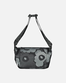 Marimekko Sling Bag Unikko olkalaukku, M, harmaa - tummanharmaa - musta, tuotteen lisäkuva