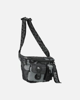 Marimekko Sling Bag Unikko olkalaukku, M, harmaa - tummanharmaa - musta, tuotteen lisäkuva