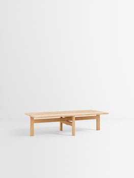 Moebe Rectangular coffee table, 115 cm, oak, extra image