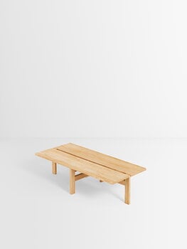 Moebe Rectangular coffee table, 115 cm, oak, extra image