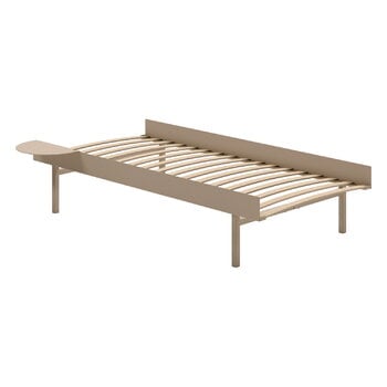 Moebe Bed, high, 90-180 cm, sand, extra image