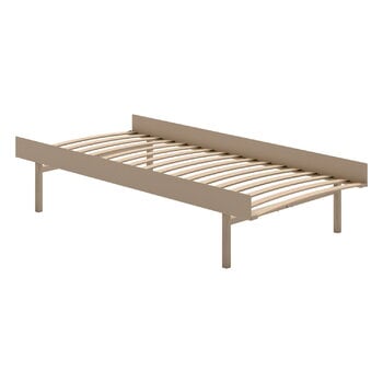 Moebe Bed, high, 90-180 cm, sand, extra image