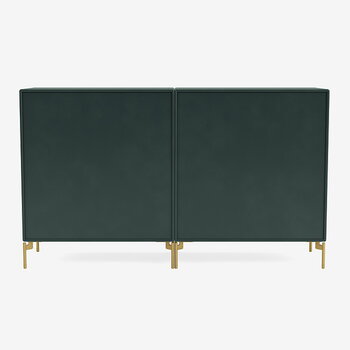Montana Furniture Couple sideboard, brass legs - 163 Black jade