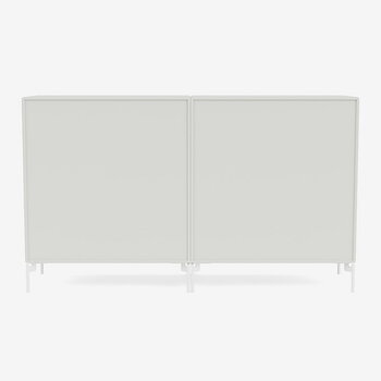 Montana Furniture Credenza Pair, gambe Snow - 09 Nordic