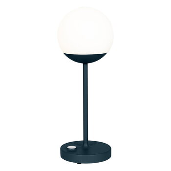 Fermob Mooon! Max table lamp, 41 cm, acapulco blue