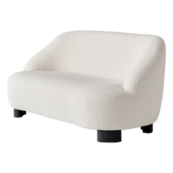 &Tradition Margas LC3 2-Sitzer-Sofa, Eiche schwarz lackiert - Karakorum 001