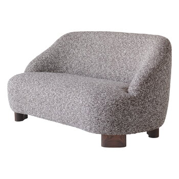 &Tradition Margas LC3 2-seater sofa, walnut - Zero 0011