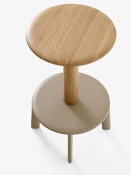 &Tradition Massif AV39 counter stool, oak - grey beige