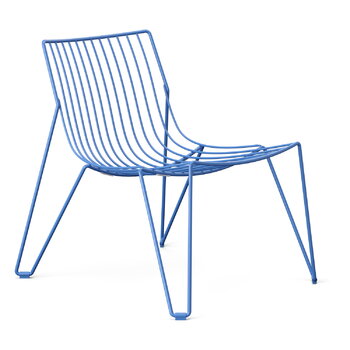 Massproductions Tio easy chair, overseas blue
