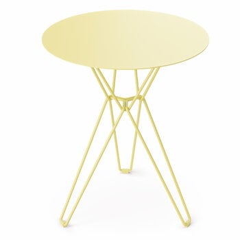 Massproductions Tio Tisch, 60 cm, hoch, March Yellow