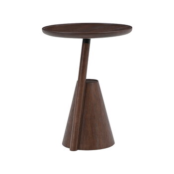 Wendelbo Mate side table, dark brown stained oak